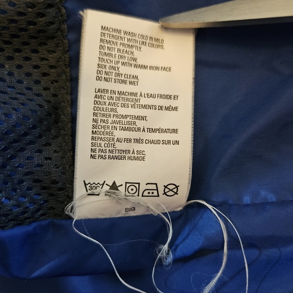 Columbia Sportswear Core Interchange Vented Ski Jacket Removable Hood Blue XL - Picture 10 of 15